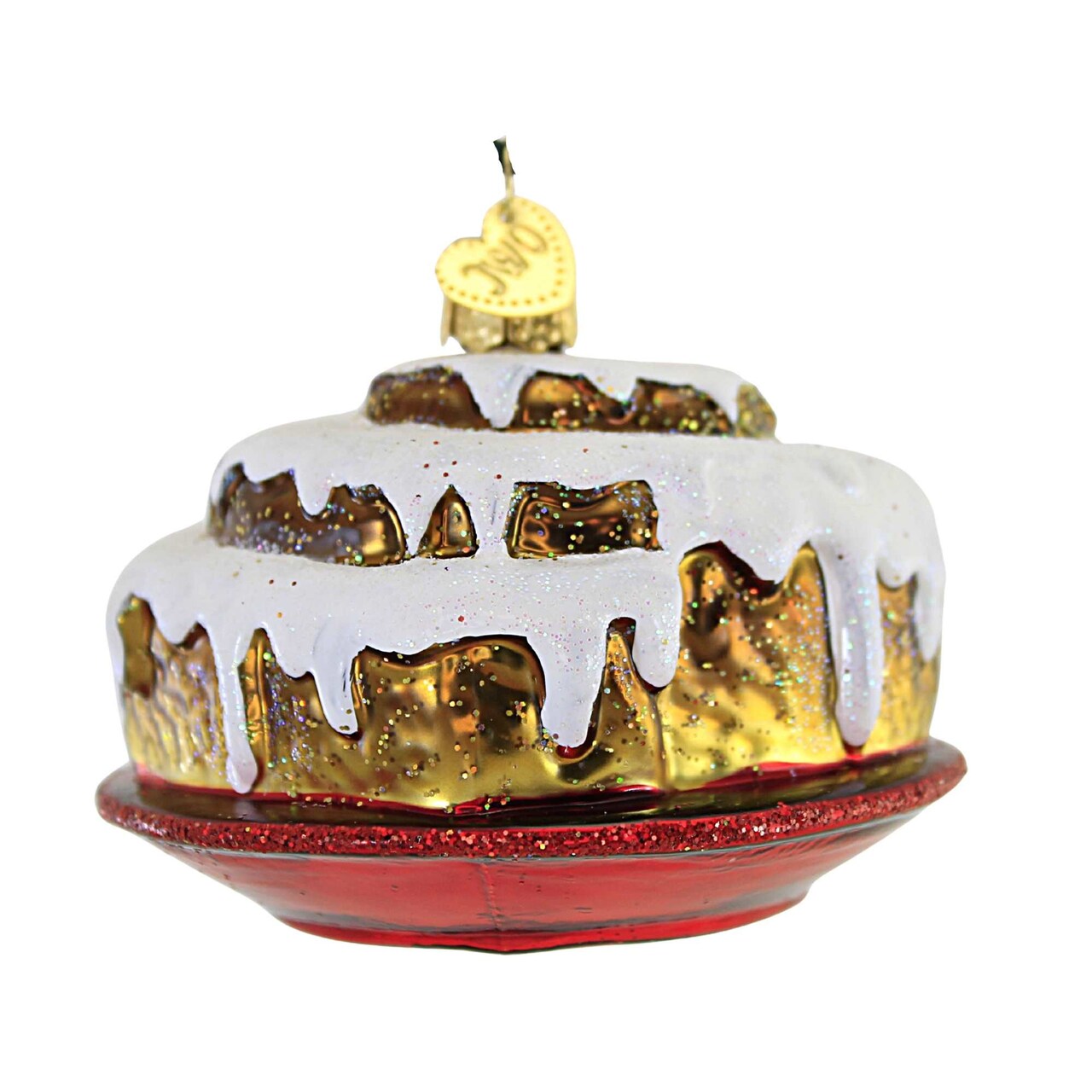 Old World Christmas 2.5 Inch Cinnamon Roll Christmas Tree Ornament , Ornament Breakfast Treat